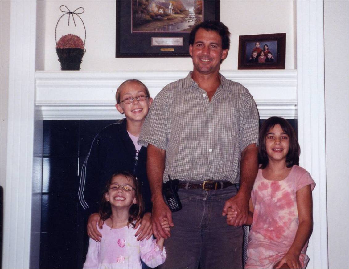 Tony and daughters